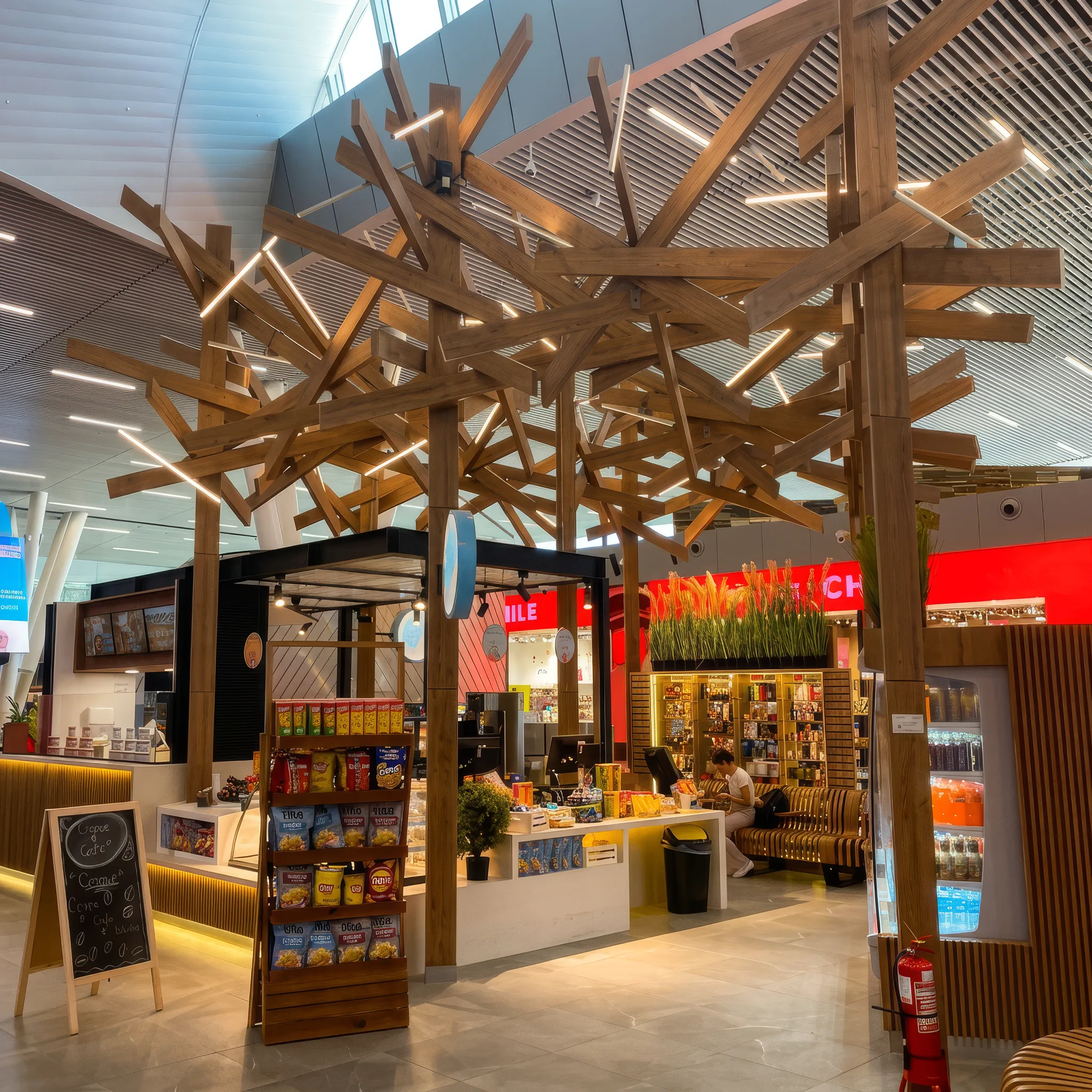 Plaza Central — Aeropuerto AMB T2M