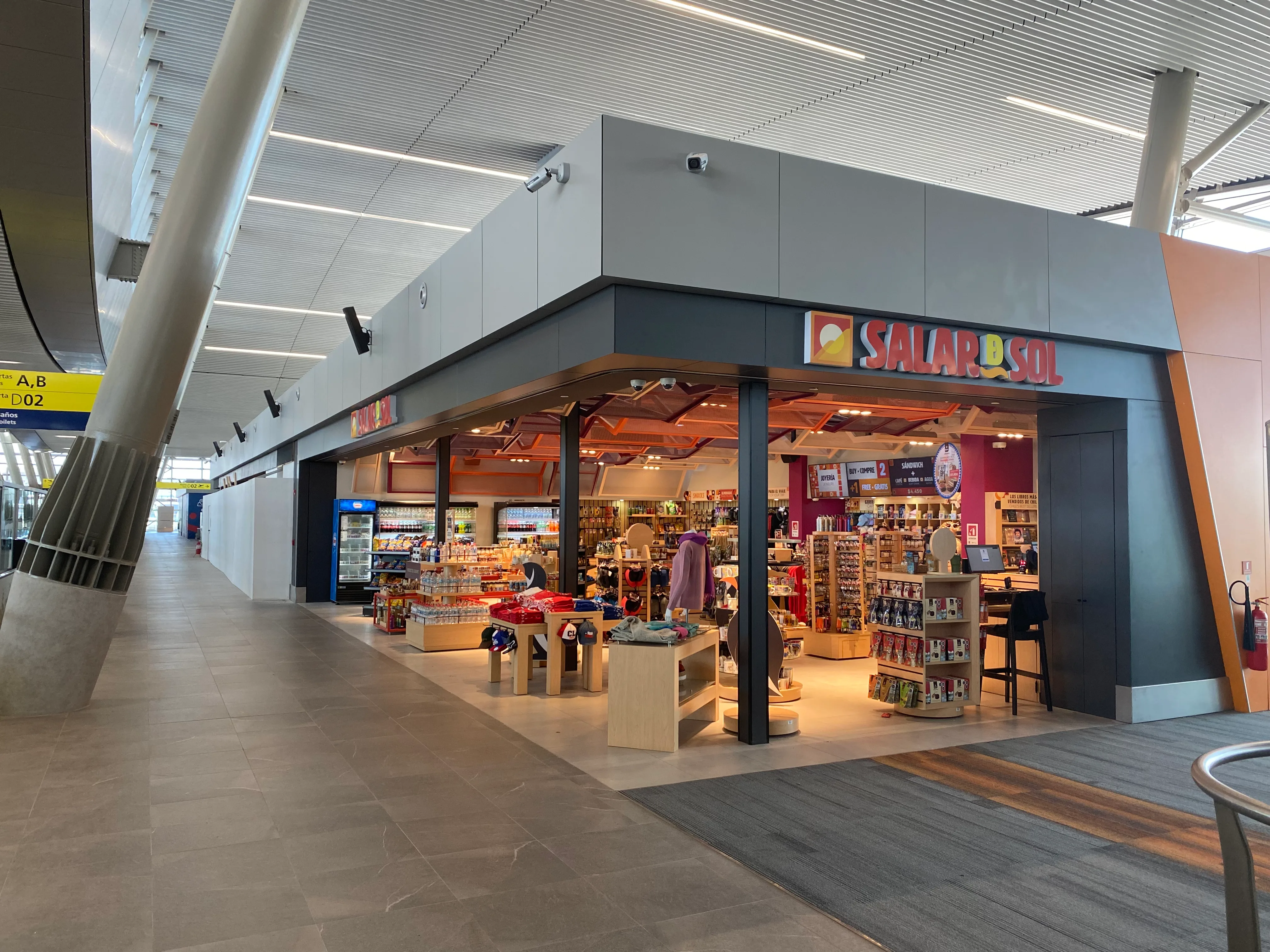 Salar de Sol — Aeropuerto AMB T2D